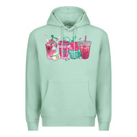 Seafoam nurse fuel coffee cups Premium Hoodie - texasbilliewilder