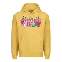 Antique Gold nurse fuel coffee cups Premium Hoodie - texasbilliewilder