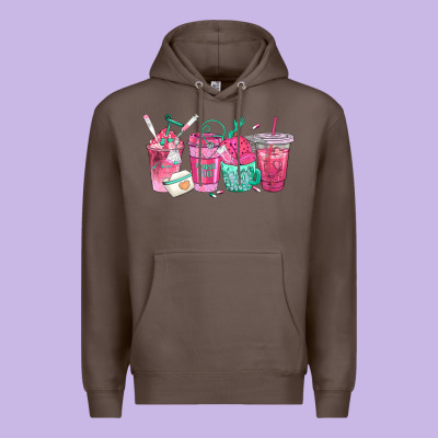 Nurse Fuel Coffee Cups Premium Hoodie Designed By Texasbilliewilder