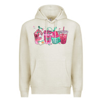 Oatmeal Heather nurse fuel coffee cups Premium Hoodie - texasbilliewilder