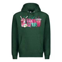 Sports Green nurse fuel coffee cups Premium Hoodie - texasbilliewilder