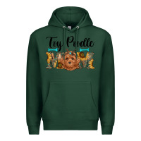 Sports Green western toy poodle mom Premium Hoodie - RanaPortraitStore