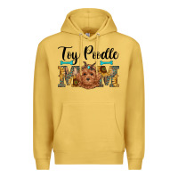 Antique Gold western toy poodle mom Premium Hoodie - RanaPortraitStore