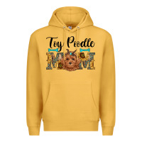 Mustard western toy poodle mom Premium Hoodie - RanaPortraitStore