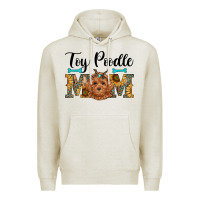 Oatmeal Heather western toy poodle mom Premium Hoodie - RanaPortraitStore