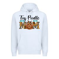 White western toy poodle mom Premium Hoodie - RanaPortraitStore