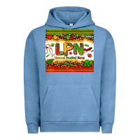 Pigment Pebble Blue licensed practical nurse juneteenth Urban Hoodie - Zillion Design Studio