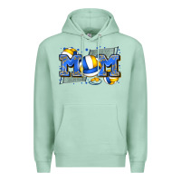 Seafoam mom volleyball Premium Hoodie - Zillion Design Studio