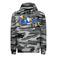 Slate Camo mom volleyball Premium Hoodie - Zillion Design Studio