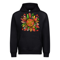 Black watermelon sunflower Urban Hoodie - texasbilliewilder