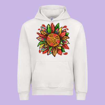 Watermelon Sunflower Urban Hoodie Designed By Texasbilliewilder