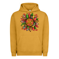 Pigment Peanut Butter watermelon sunflower Urban Hoodie - texasbilliewilder