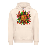 Sandshell watermelon sunflower Urban Hoodie - texasbilliewilder