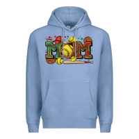 Colony Blue mom softball Premium Hoodie - Zillion Design Studio