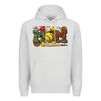 Mom Softball Premium Hoodie | Teevron