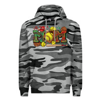 Slate Camo mom softball Premium Hoodie - Zillion Design Studio