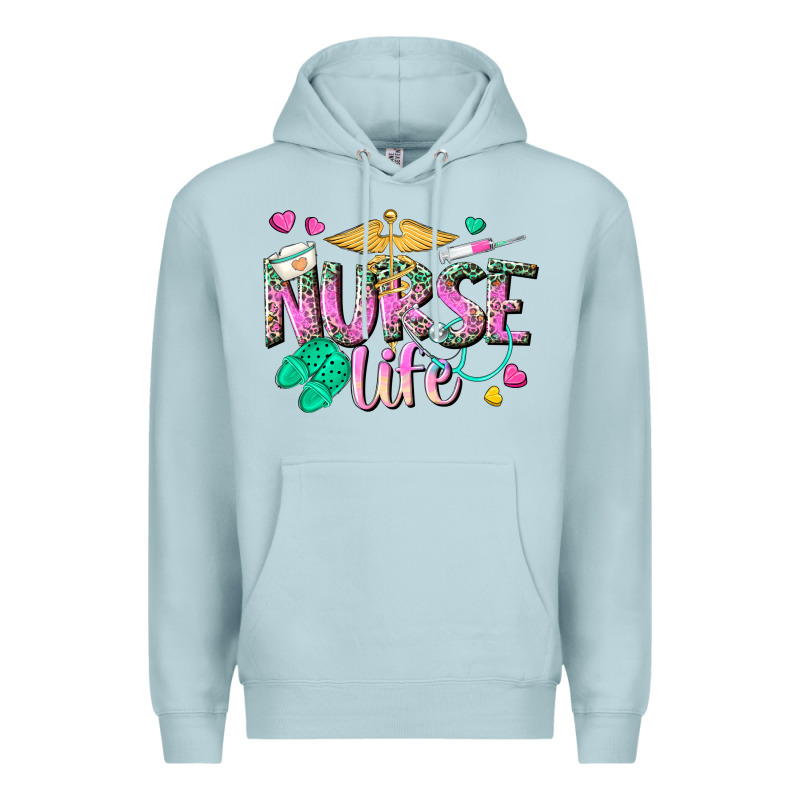 Nurse Life Premium Hoodie by texasbilliewilder | Teevron