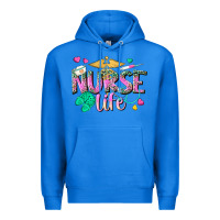 True Royal nurse life Premium Hoodie - texasbilliewilder