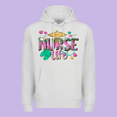 Nurse Life Premium Hoodie Designed By Texasbilliewilder