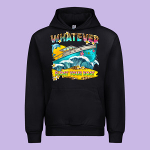 Whatever Float Your Boat Urban Hoodie Designed By Texasbilliewilder