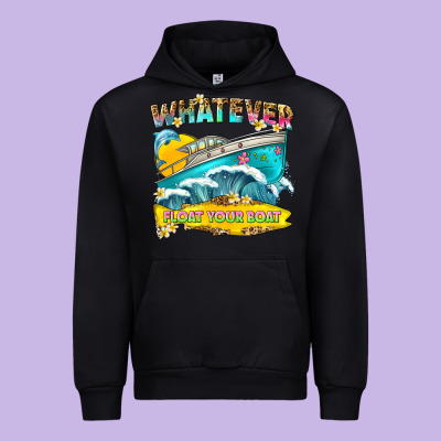 Whatever Float Your Boat Urban Hoodie Designed By Texasbilliewilder
