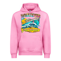 Fuchsia Pink whatever float your boat Urban Hoodie - texasbilliewilder