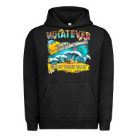 Pigment Black whatever float your boat Urban Hoodie - texasbilliewilder