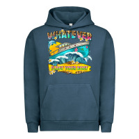 Pigment Midnight Navy whatever float your boat Urban Hoodie - texasbilliewilder