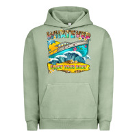 Pigment Oil Green whatever float your boat Urban Hoodie - texasbilliewilder