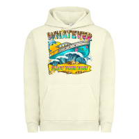 Pigment Pistachio whatever float your boat Urban Hoodie - texasbilliewilder