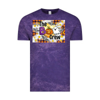 Cloud Purple The boo crew Vintage Tee - Artiststas