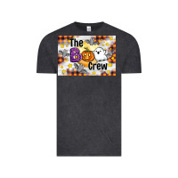 Vintage Black The boo crew Vintage Tee - Artiststas