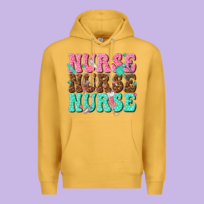 Nurse Nurse Nurse Premium Hoodie Designed By Texasbilliewilder