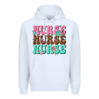 White nurse nurse nurse Premium Hoodie - texasbilliewilder