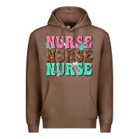 Chestnut nurse nurse nurse Premium Hoodie - texasbilliewilder