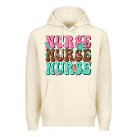 Sandshell nurse nurse nurse Premium Hoodie - texasbilliewilder