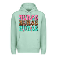 Seafoam nurse nurse nurse Premium Hoodie - texasbilliewilder