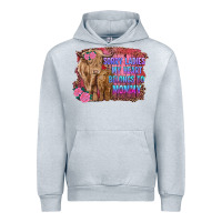 Heather Grey sorry ladies my heart belongs to mommy highland cow and calf Urban Hoodie - RanaPortraitStore