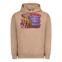 Pigment Burro sorry ladies my heart belongs to mommy highland cow and calf Urban Hoodie - RanaPortraitStore