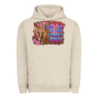 Pigment French Oak sorry ladies my heart belongs to mommy highland cow and calf Urban Hoodie - RanaPortraitStore