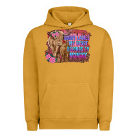 Pigment Peanut Butter sorry ladies my heart belongs to mommy highland cow and calf Urban Hoodie - RanaPortraitStore