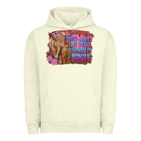 Pigment Pistachio sorry ladies my heart belongs to mommy highland cow and calf Urban Hoodie - RanaPortraitStore