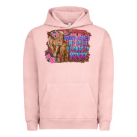 Pigment Salmon sorry ladies my heart belongs to mommy highland cow and calf Urban Hoodie - RanaPortraitStore