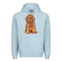Blue Mist toy poodle Premium Hoodie - RanaPortraitStore