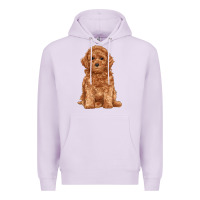 Lilac toy poodle Premium Hoodie - RanaPortraitStore