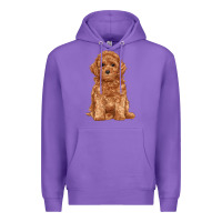Purple toy poodle Premium Hoodie - RanaPortraitStore