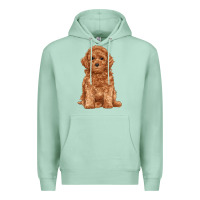 Seafoam toy poodle Premium Hoodie - RanaPortraitStore