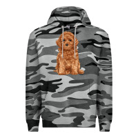 Slate Camo toy poodle Premium Hoodie - RanaPortraitStore