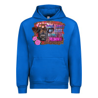 Cobalt sorry ladies my heart belongs to mommy highland calf Urban Hoodie - RanaPortraitStore