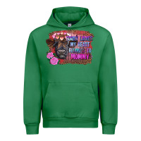 Emerald sorry ladies my heart belongs to mommy highland calf Urban Hoodie - RanaPortraitStore